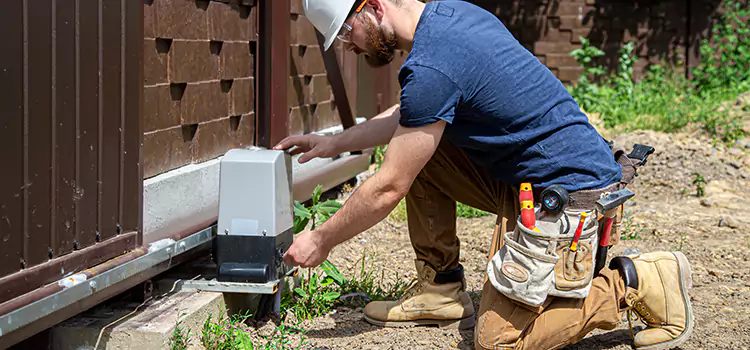 Electric Driveway Gate Installation North Babylon