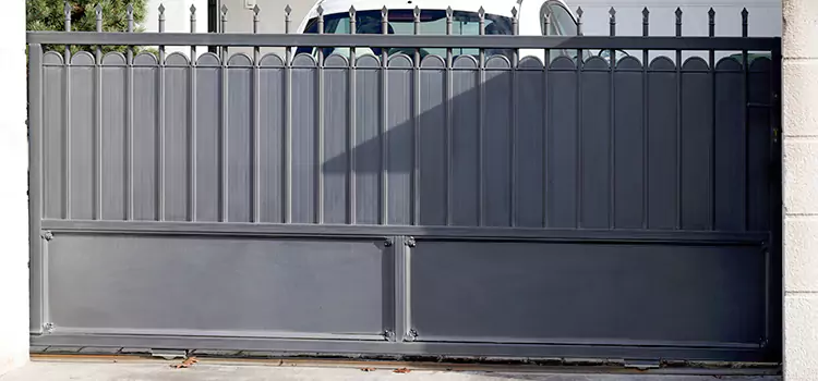 Metal Driveway Gate Installation North Babylon
